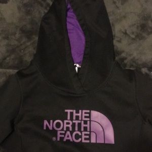Purple/Black Northface Women’s Medium Hoodie